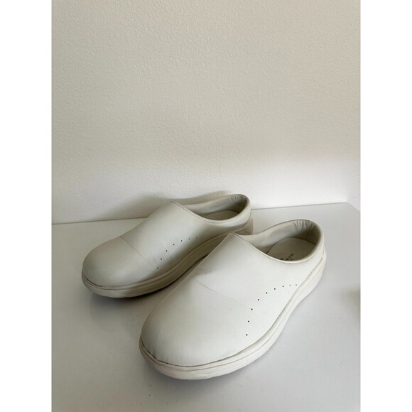 Moonstar 810s ET004 CAF 3E Synthetic Leather Shoes Slip On Off White Women's 8 - Picture 4 of 12